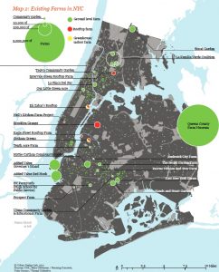 Städtische Landwirtschaft in New York